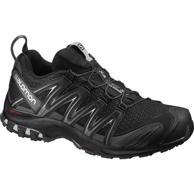 Chaussures De Trail Running Salomon Homme Noir - Salomon XA PRO 3D WIDE - France (7482-CNHMJ)